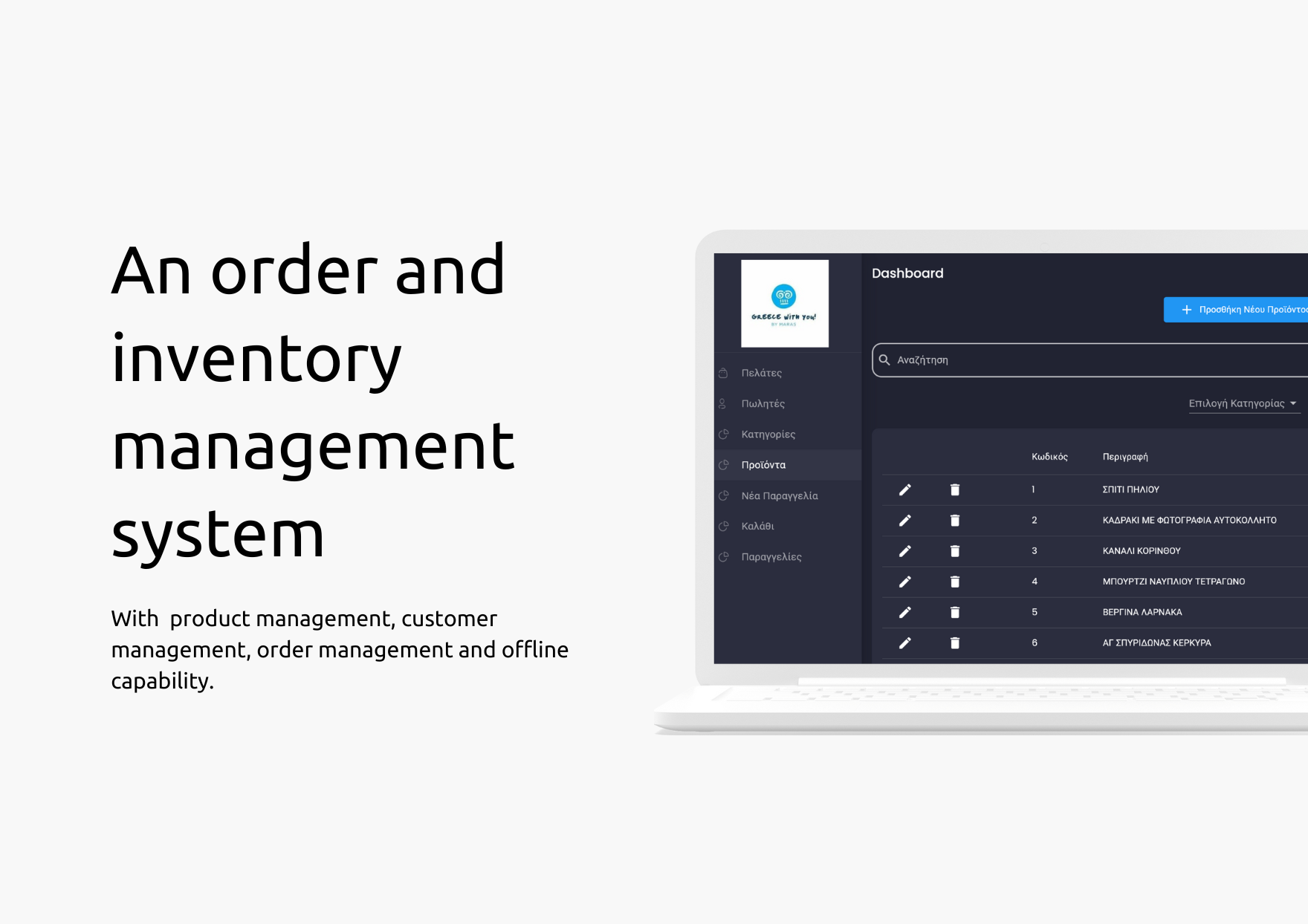 An Order And Inventory Management System